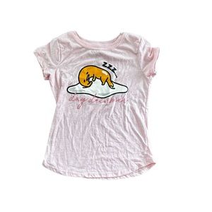 Sanrio Gudetama Girls Graphic Tee